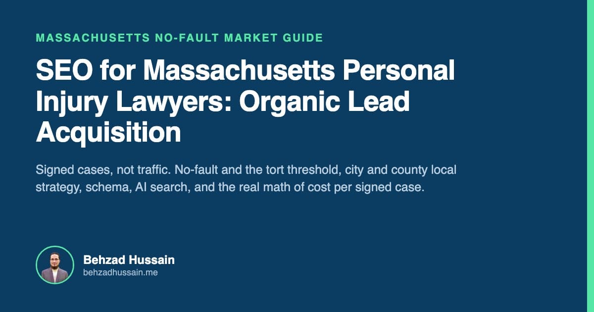Massachusetts personal injury SEO guide title card